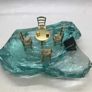 Καφενείο με 4 καρέκλες σε γυαλί