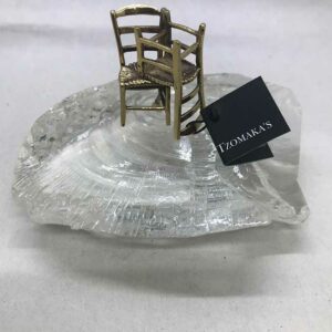 Καρέκλες διπλές σε γυαλί