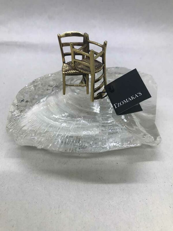 Καρέκλες διπλές σε γυαλί