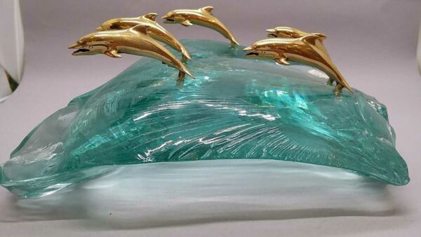 Κοπάδι 5 δελφινιών